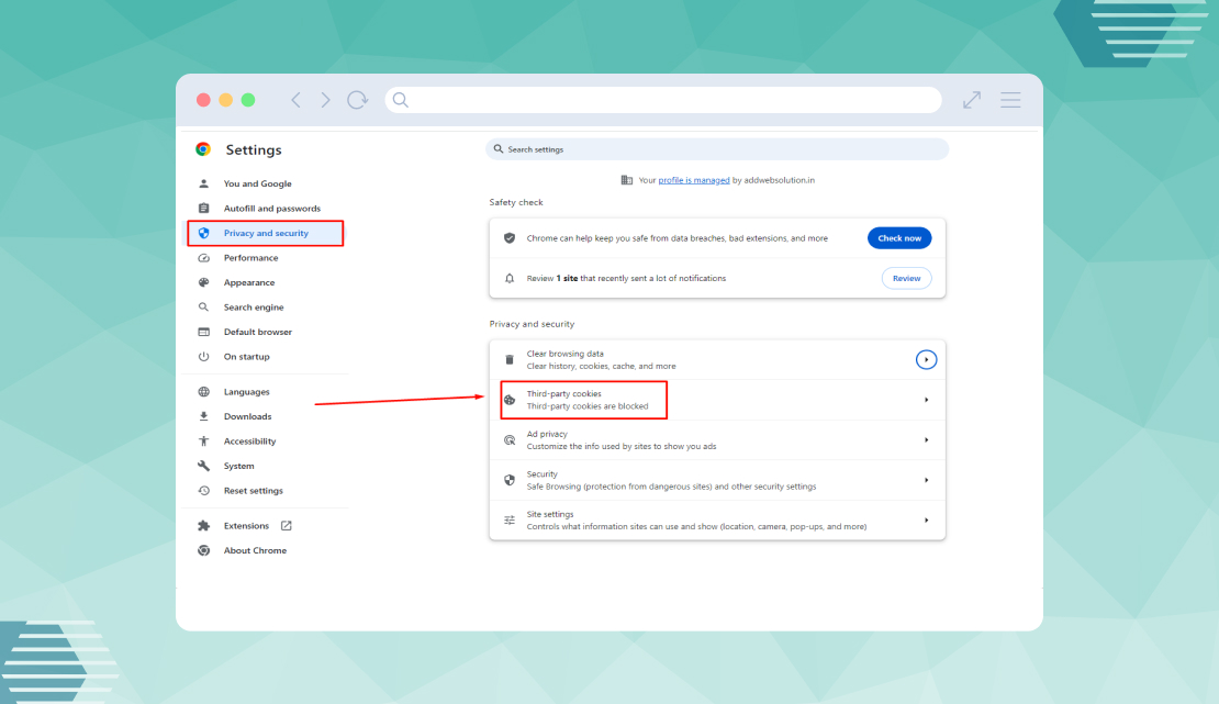Clear Your Browser’s Cache