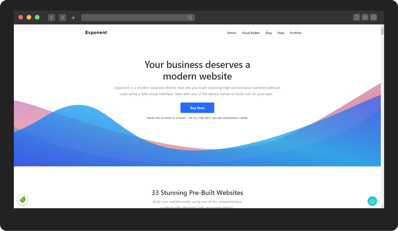 Exponent WordPress Theme