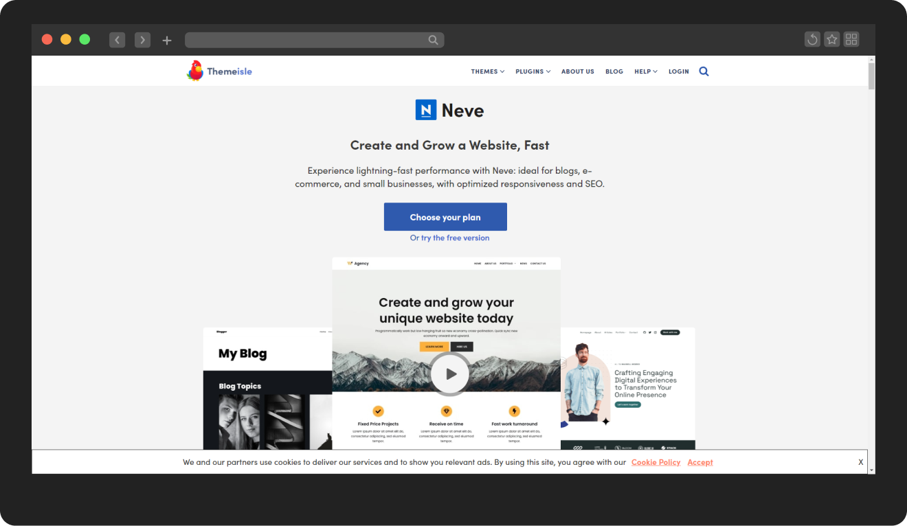 Neve WordPress Theme