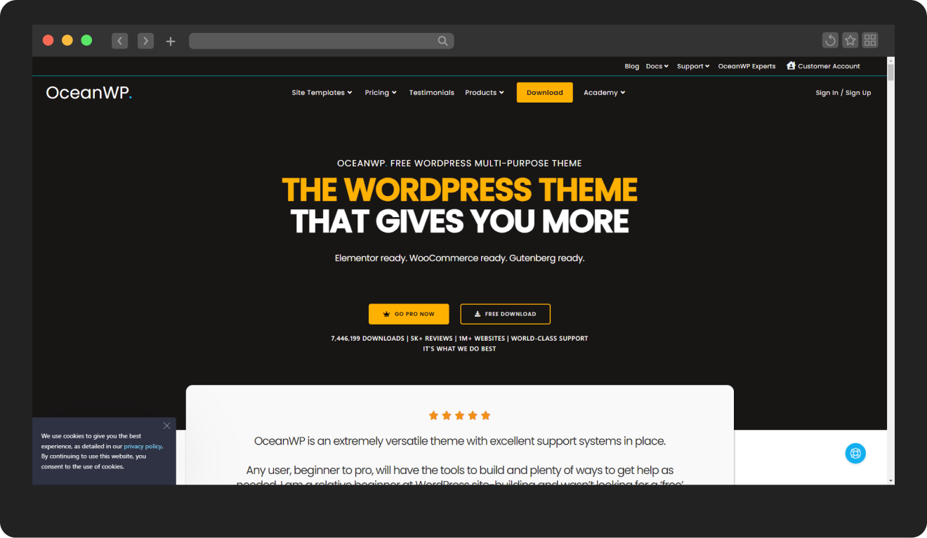 OceanWP WordPress Theme