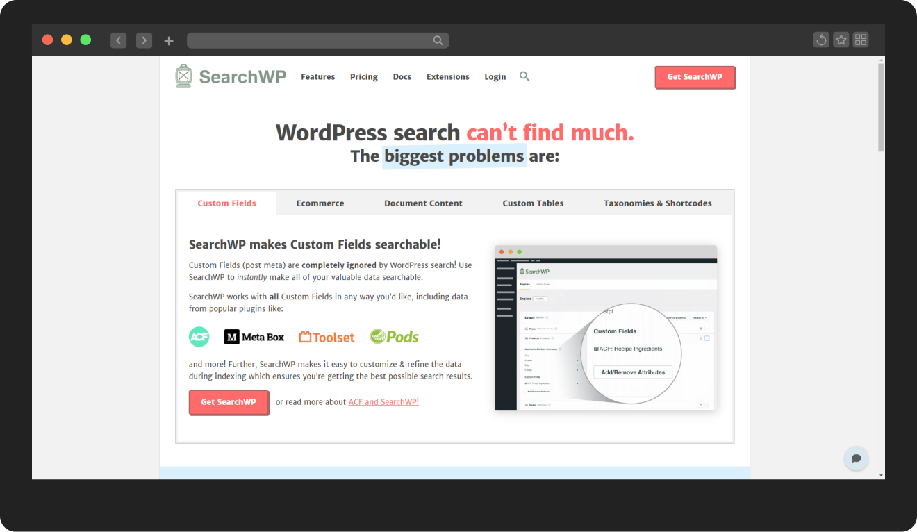 SearchWP Plugin